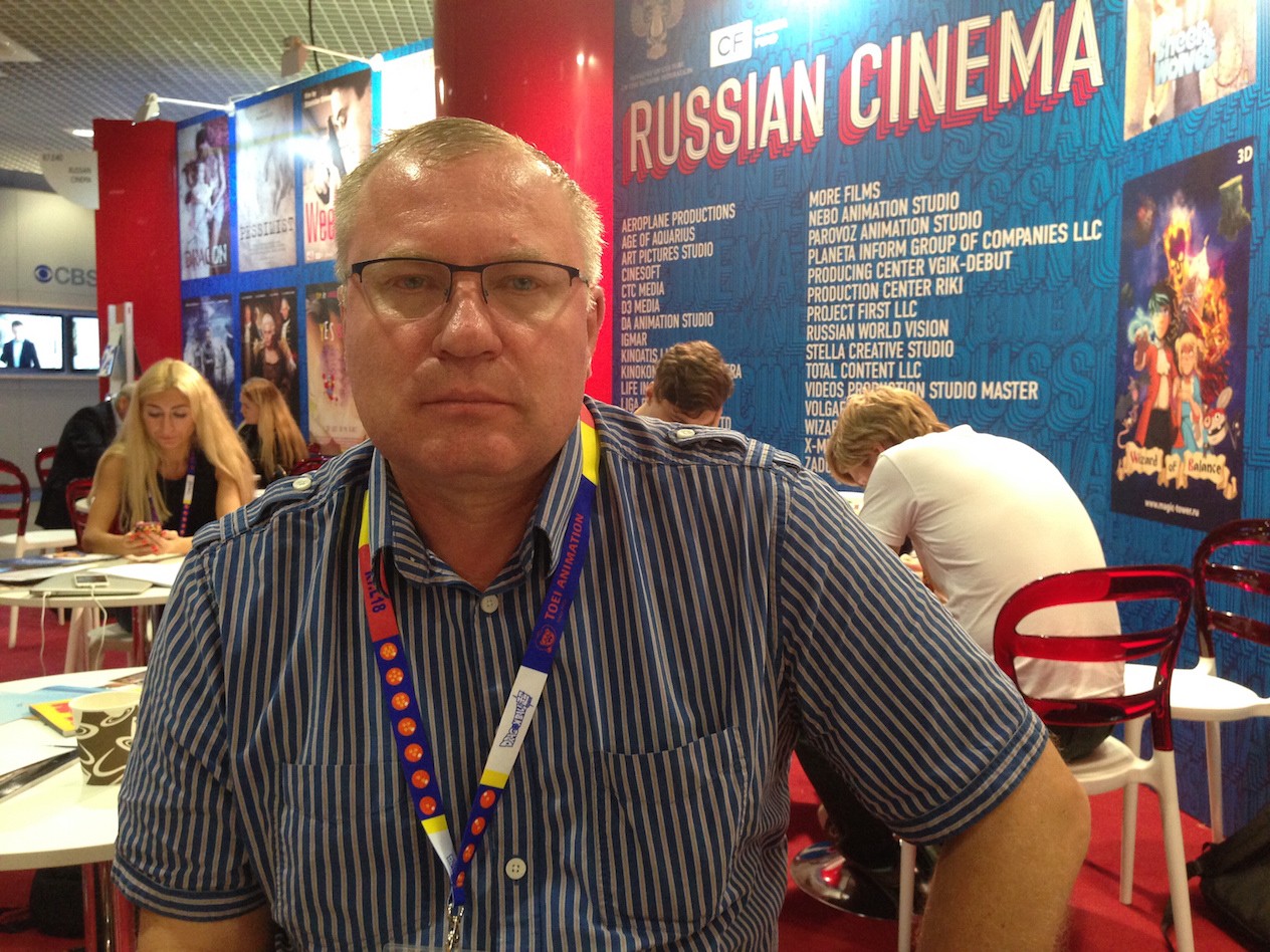 Генеральный директор студии "Анимаккорд" Дмитрий Ловейко 