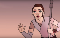 Disney выпустила мультфильм по ЗВ с Дэйзи Ридли и Лупитой Нионго