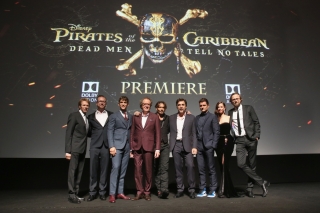 Пятые «Пираты Карибского моря»: премьера в Голливуде
