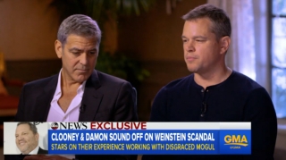 Джордж Клуни и Мэтт Дэймон: Вайнштейн – бабник, а не хищник