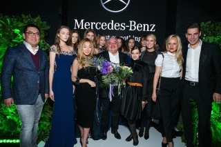 Дмитрий Дюжев, Екатерина Шпица и другие гости показа Tarik Ediz на Mercedes-Benz Fashion Week Russia. Фоторепортаж