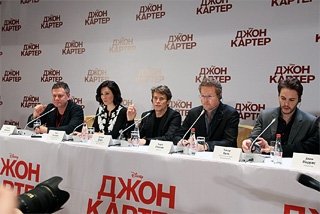 ФОТО: пресс-конференция создателей «Джона Картера» в Москве
