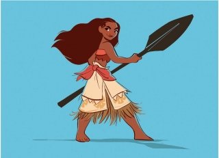 Новые мифы о главном: эскизы к мультфильму «Моана»