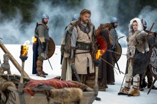 Появились первые кадры со съёмок исторического фильма «Вещий Олег»
