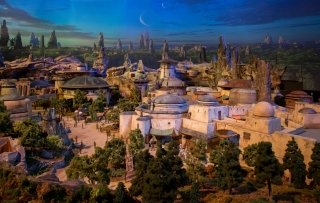 Появились первые фото нового Disney Land «Звёздные войны»