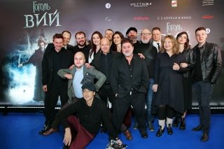 Звезды на премьере «Гоголь. Вий» в Москве. Фото