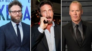 Сет Роген и Дайкл Китон сыграют в фильме о Джоне МакАфи