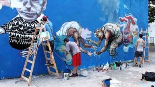 Три граффитчика подали в суд на Терри Гиллиама